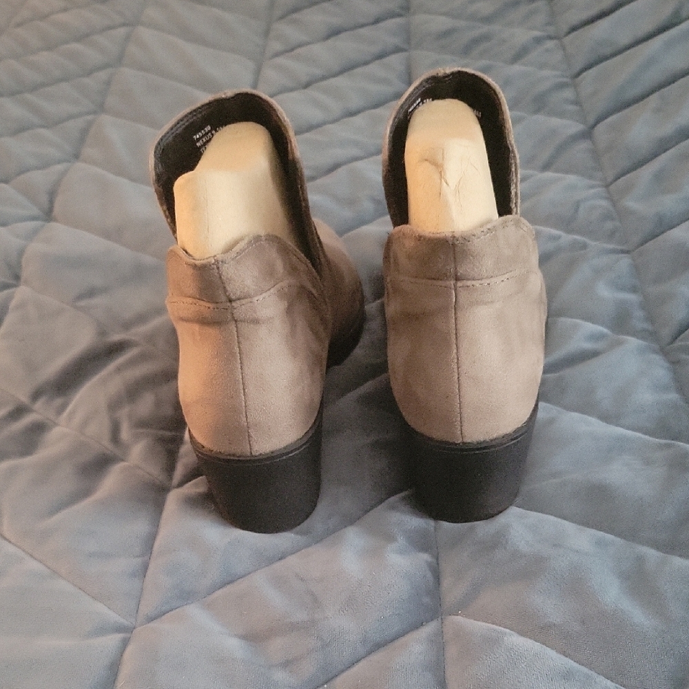 Women's Taupe Ankle Boots - Picture 6 of 9